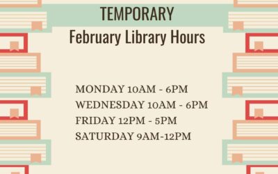 Library Temporary hours