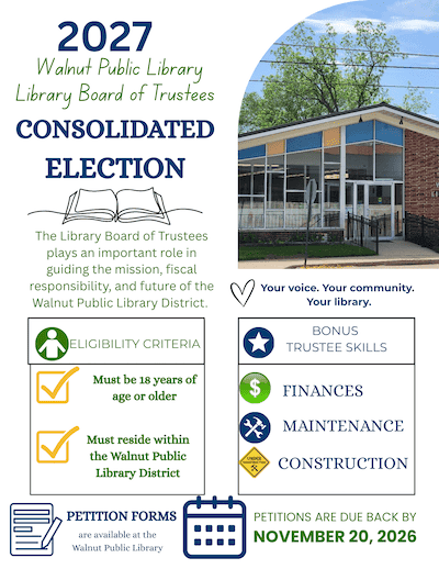 2027 Consolidated Election!