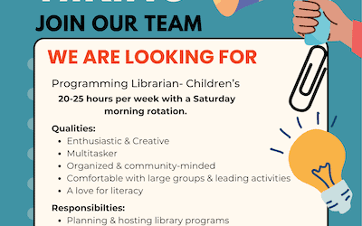 We are hiring!