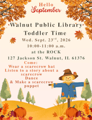 Walnut Public Library Toddler Time at the ROCK
